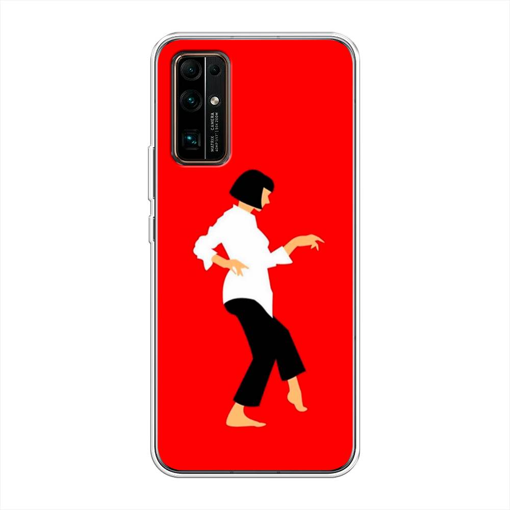 

Чехол Awog на Honor 30 "Криминальное чтиво 1", Красный;белый;черный, 612150-7