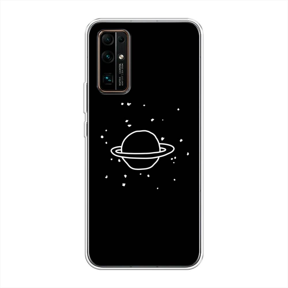 

Чехол Awog на Honor 30 "Дудл Юпитера", Белый;черный, 612150-4