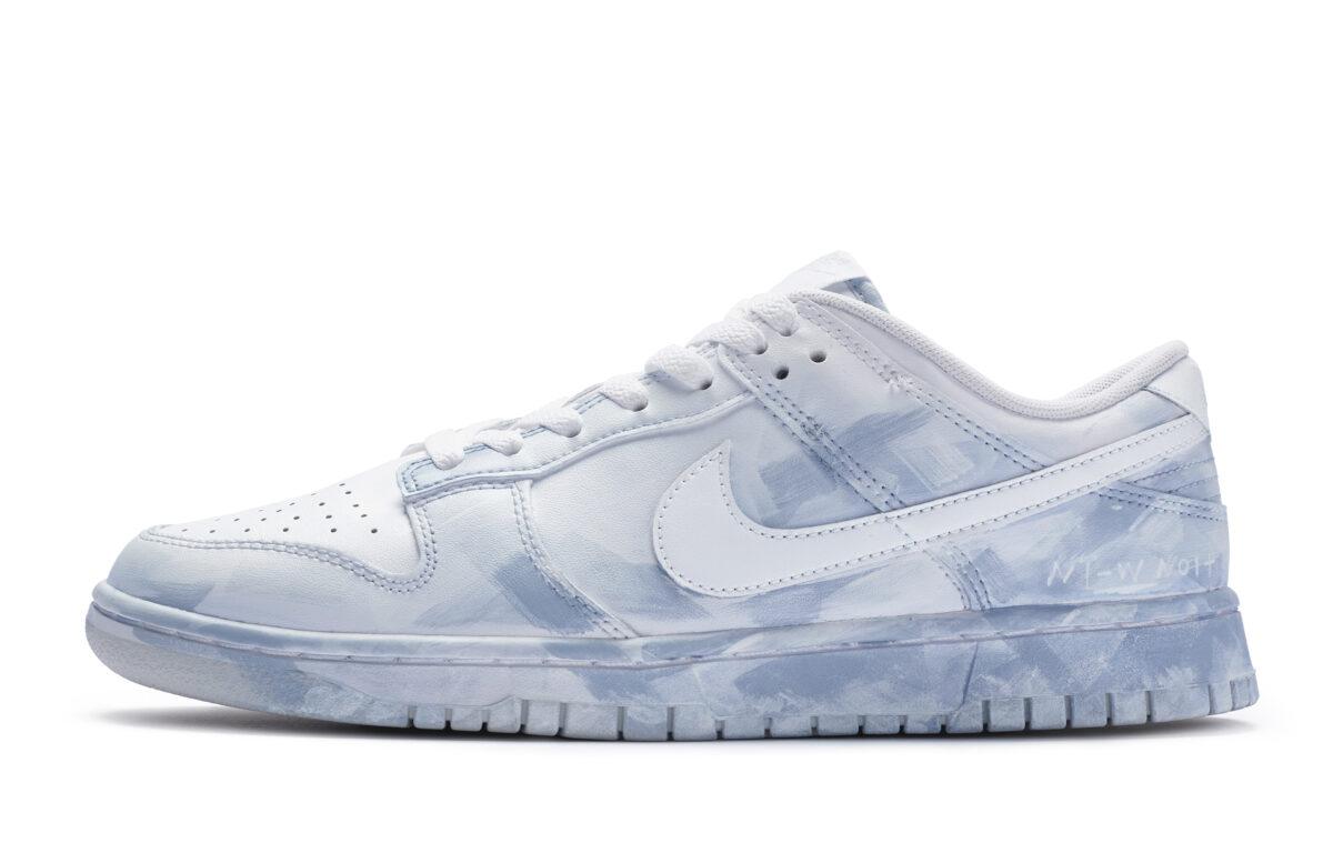 

Кеды унисекс Nike Dunk Low BIGNIU GS белые 38 EU, Белый, Dunk Low BIGNIU GS