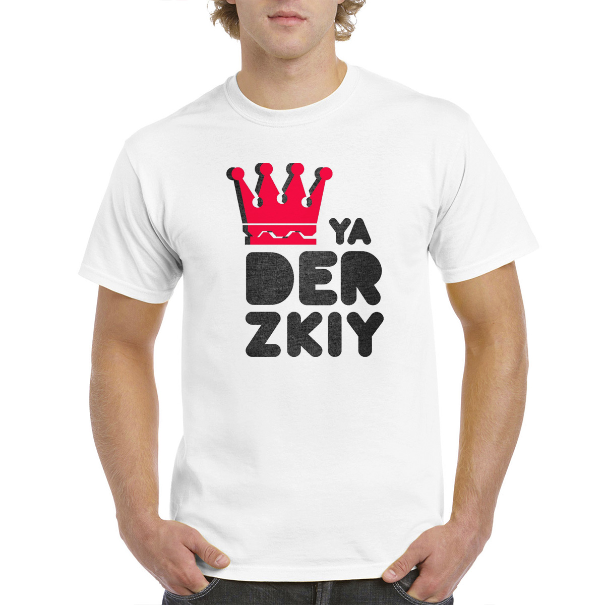 

Футболка Ya derzkiy (я дерзкий), Белый, M0113908
