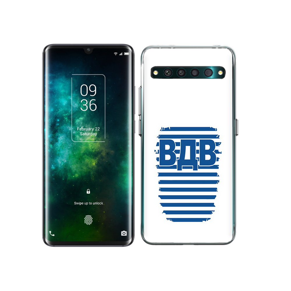 

Чехол MyPads Tocco для TCL 10 Pro вдв2, Прозрачный, Tocco