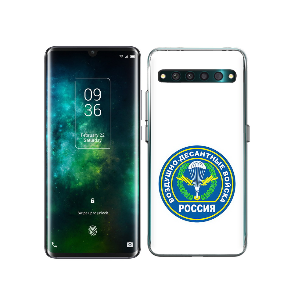 

Чехол MyPads Tocco для TCL 10 Pro вдв, Прозрачный, Tocco