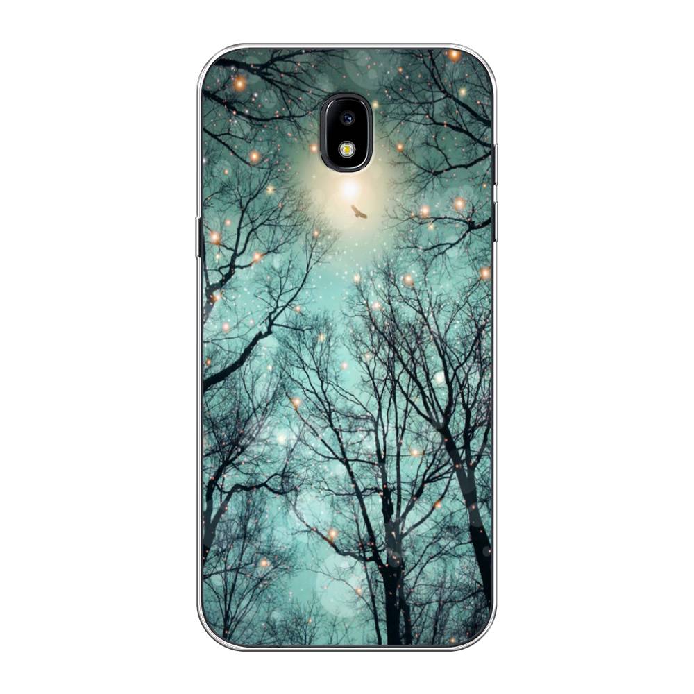 

Чехол Awog на Samsung Galaxy J5 2017 / Самсунг J5 2017 "Лес в сумерках", 22850-4