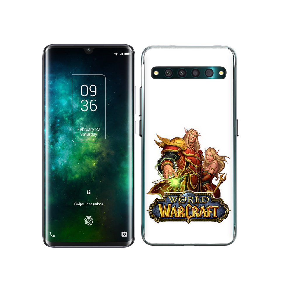 

Чехол MyPads Tocco для TCL 10 Pro варкрафт2, Прозрачный, Tocco