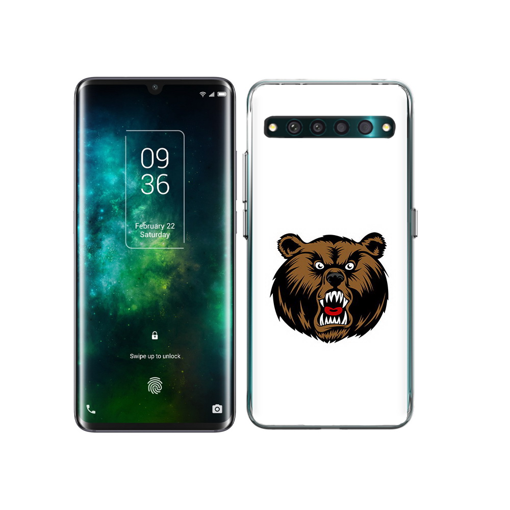 

Чехол MyPads Tocco для TCL 10 Pro бурый, Прозрачный, Tocco