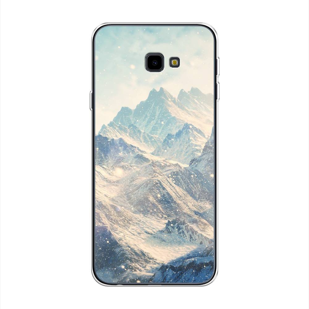 

Чехол Awog на Samsung Galaxy J4 + "Горы 4", Голубой, 26850-4