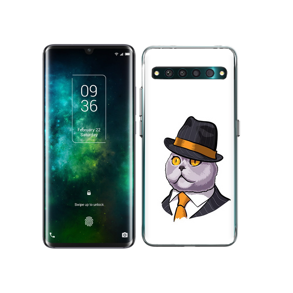 

Чехол MyPads Tocco для TCL 10 Pro британец, Прозрачный, Tocco