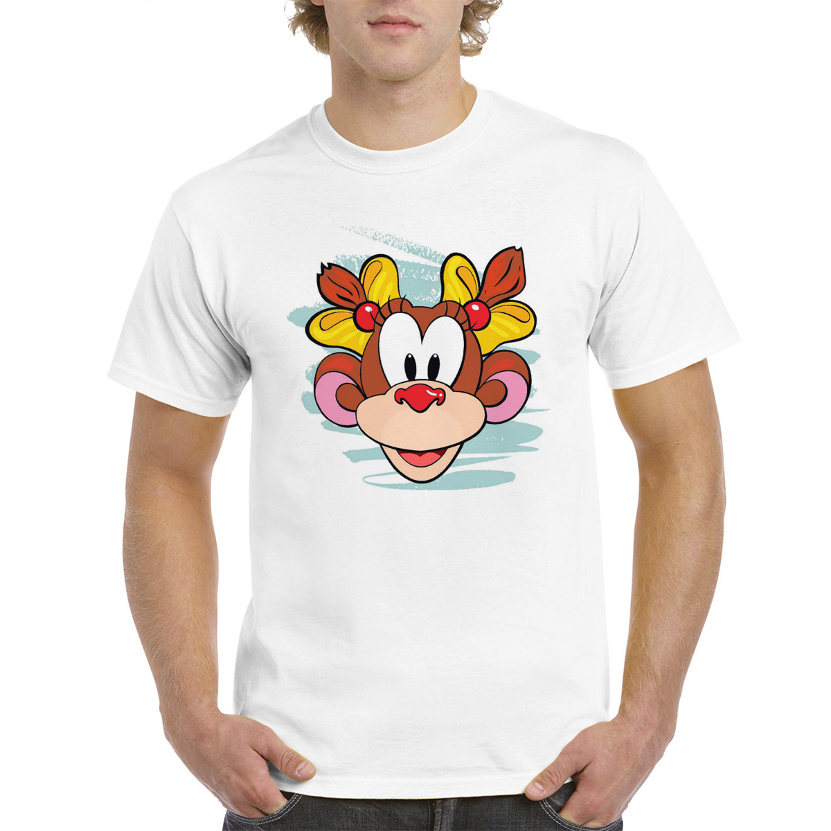 

Футболка унисекс CoolPodarok M0113889 белая 64 RU, Белый, M0113889
