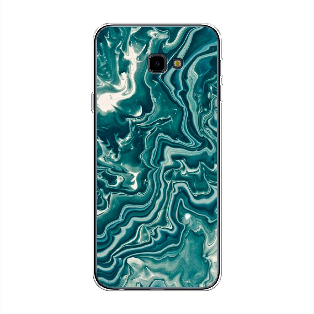 

Чехол Awog на Samsung Galaxy J4 + "Минералы 4", Голубой, 26850-3