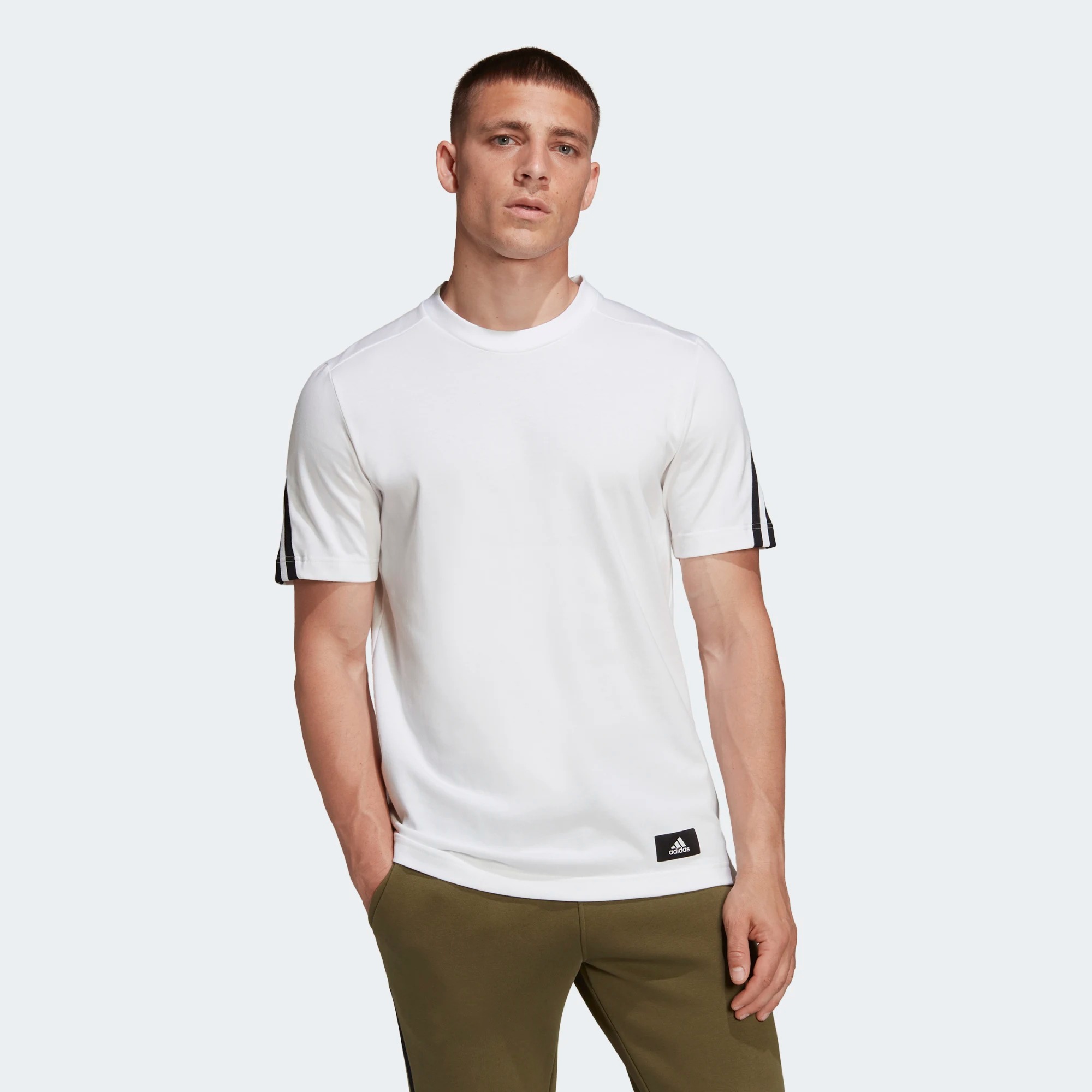 

Футболка мужская Adidas H46522 белая M, H46522