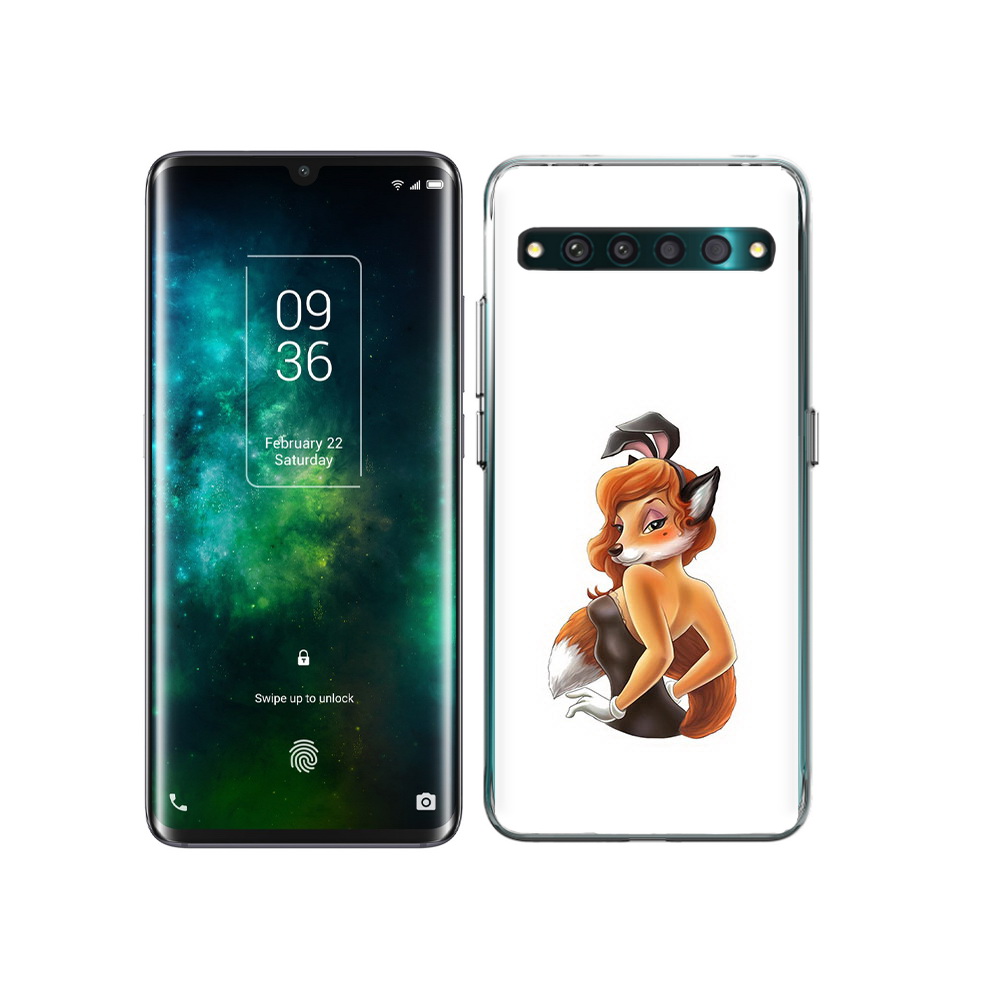 

Чехол MyPads Tocco для TCL 10 Pro баронесса, Прозрачный, Tocco