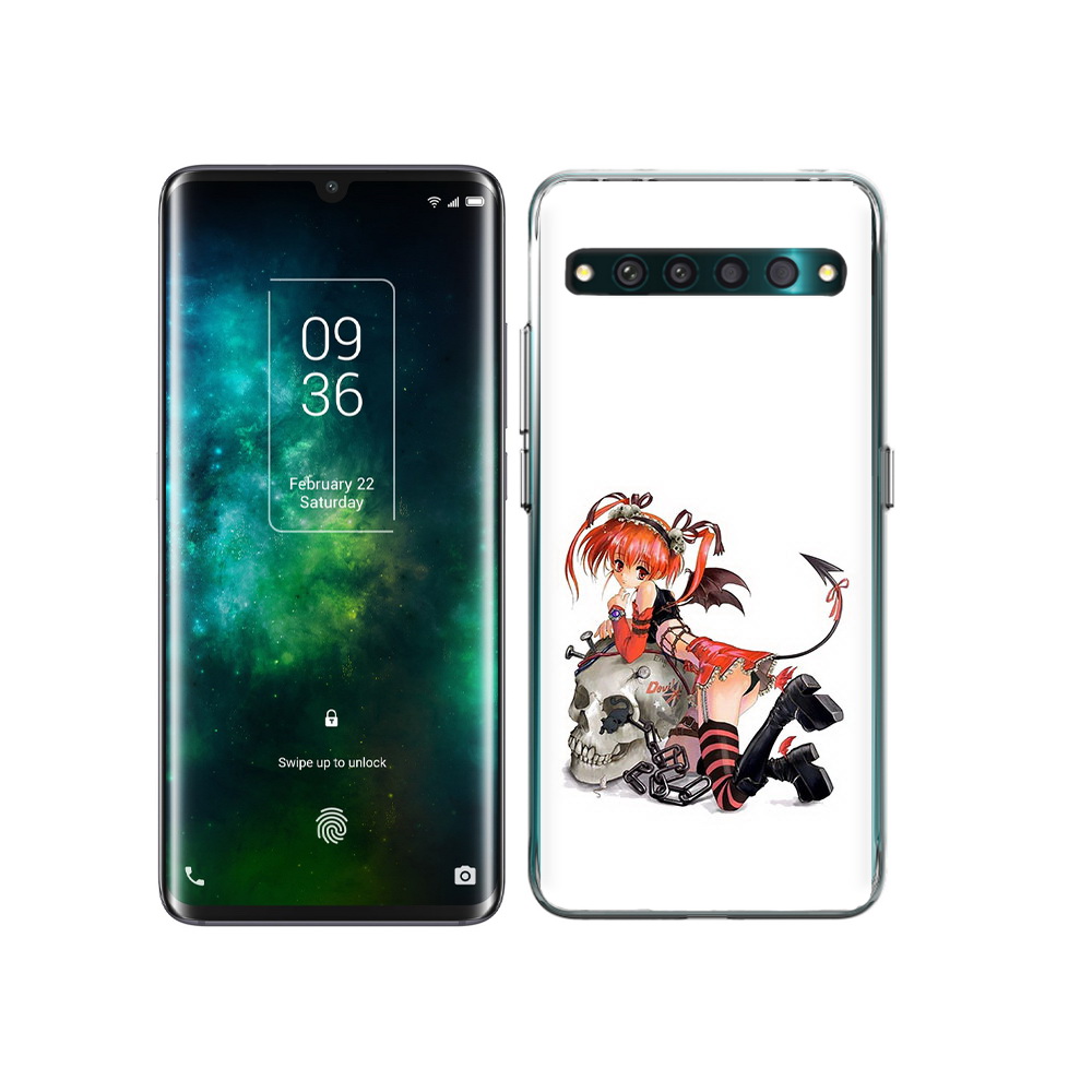 

Чехол MyPads Tocco для TCL 10 Pro аниме, Прозрачный, Tocco