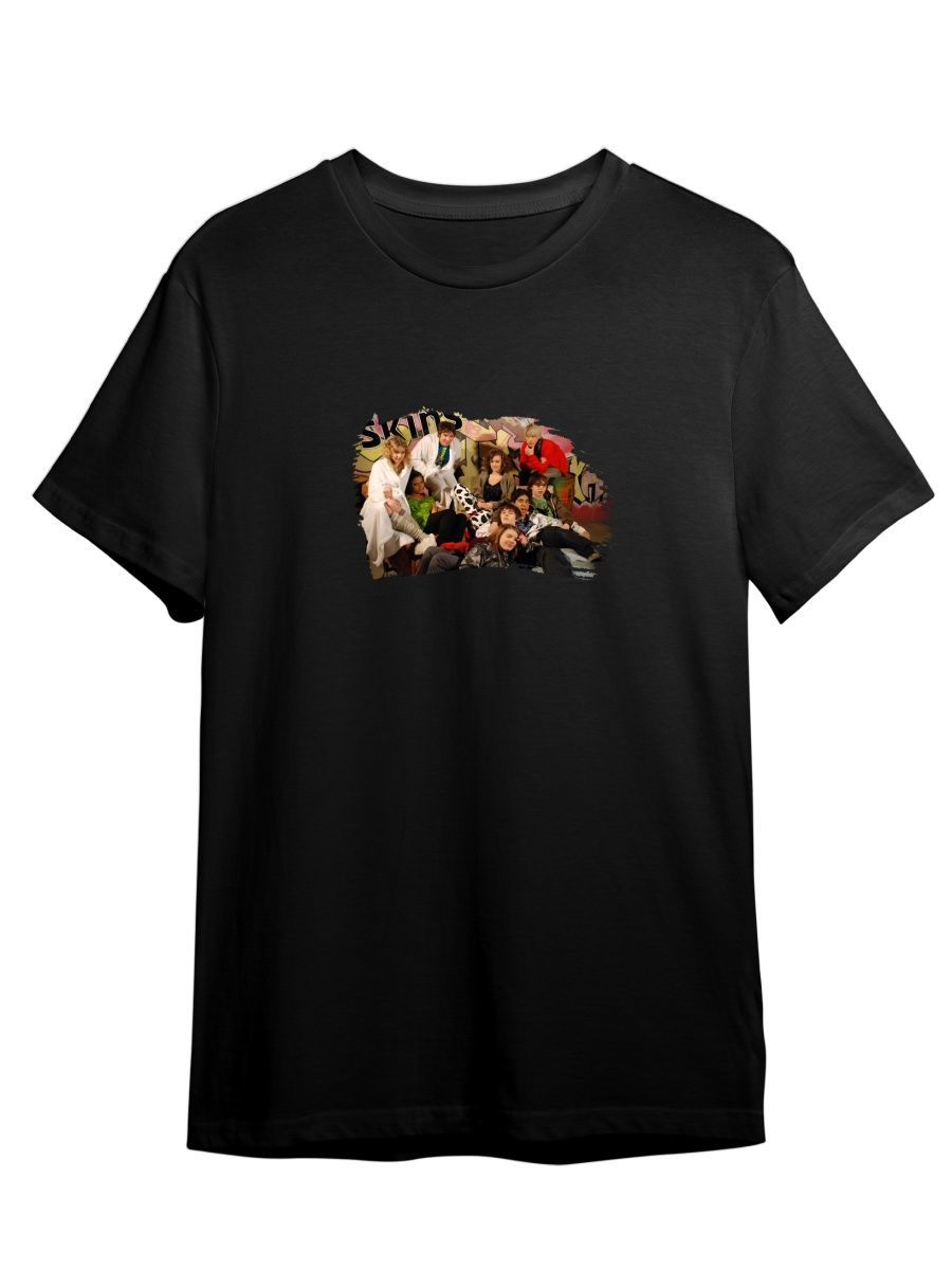 

Футболка унисекс СувенирShop Skins/Скинс/Молокососы 5 черная 4XL, "Skins/Скинс/Молокососы" 5