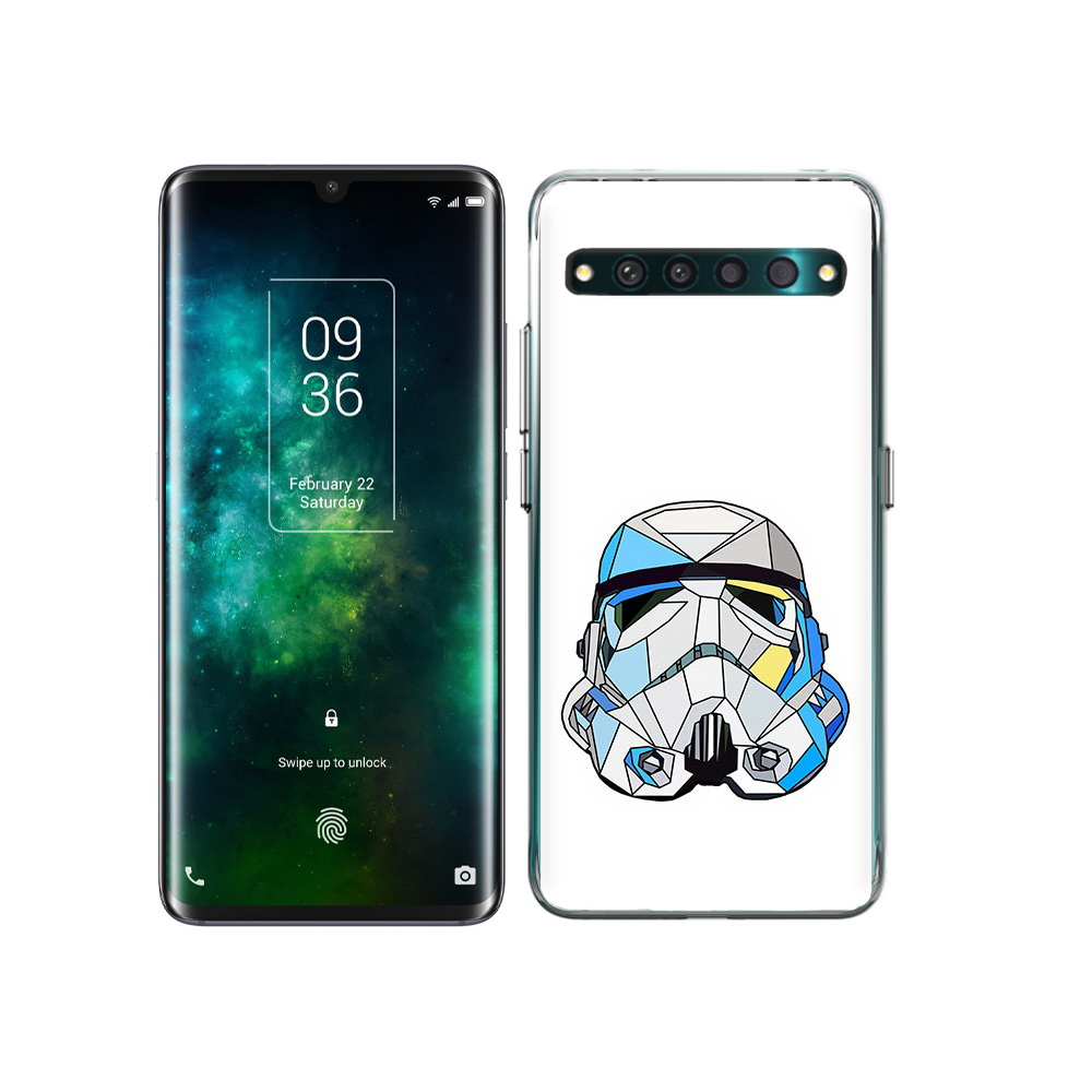 

Чехол MyPads Tocco для TCL 10 Pro star wars дарт вейдер, Прозрачный, Tocco