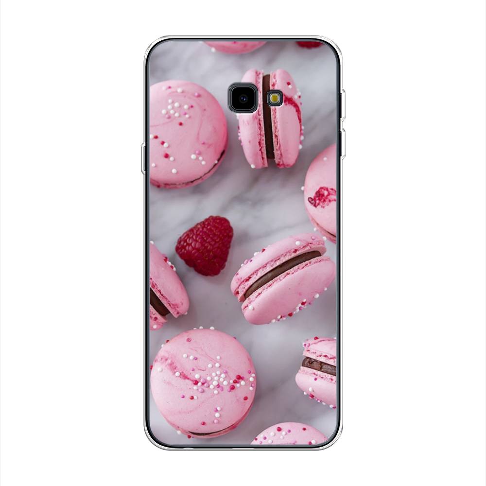 

Чехол Awog на Samsung Galaxy J4 + "Макарони с малиной", Серый;розовый, 26850-10