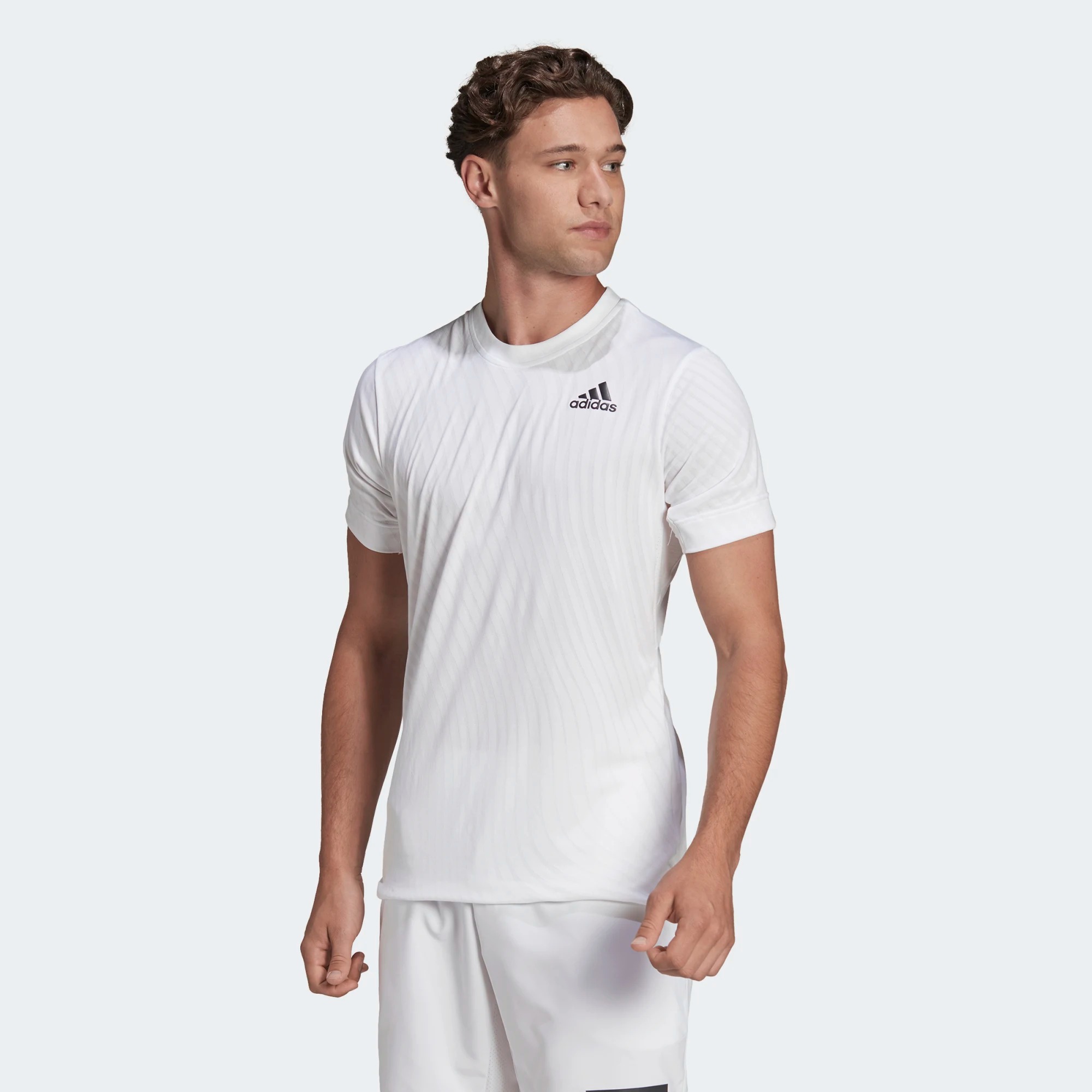 

Футболка мужская Adidas HB9144 белая L, HB9144