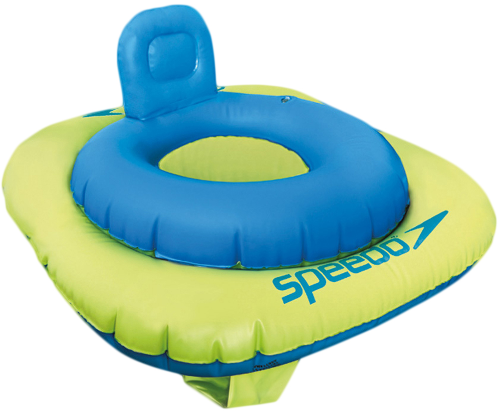 Детское надувное сидение для плавания Speedo Sea Squas Swim Seat, голубой, one size, 0309