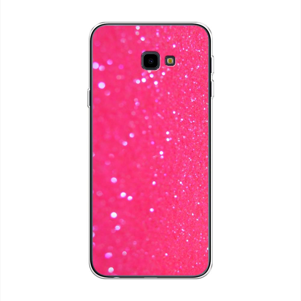 

Чехол Awog "Малиновые блестки рисунок" для Samsung Galaxy J4 +