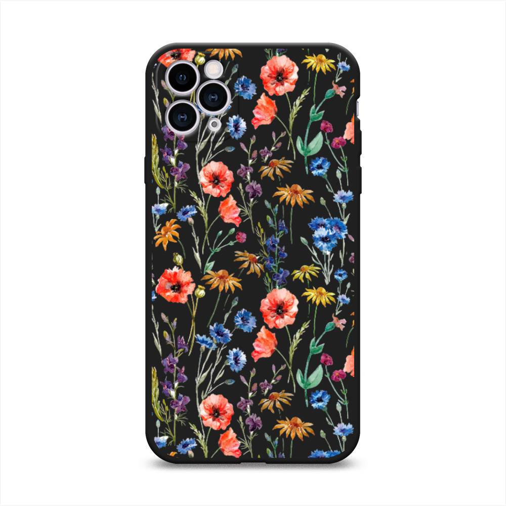 

Чехол Awog на Apple iPhone 11 Pro Max / Айфон 11 Pro Max "Маки и васильки фон", 12252-1
