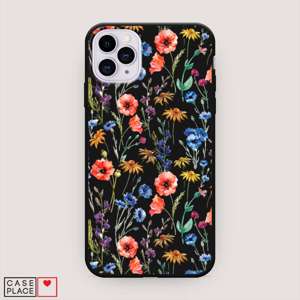 

Чехол Awog на Apple iPhone 11 Pro / Айфон 11 Pro "Маки и васильки фон", 12352-1
