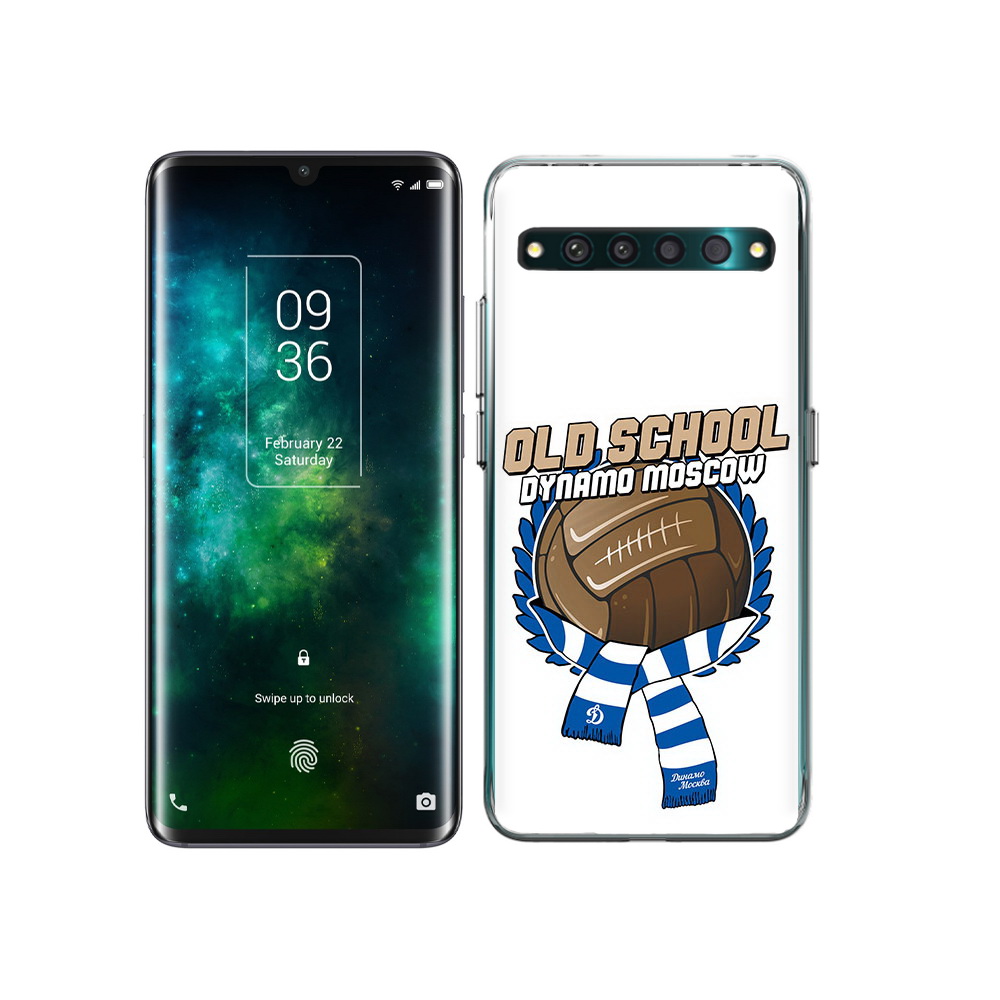 

Чехол MyPads Tocco для TCL 10 Pro ФК Динамо олд скул, Прозрачный, Tocco