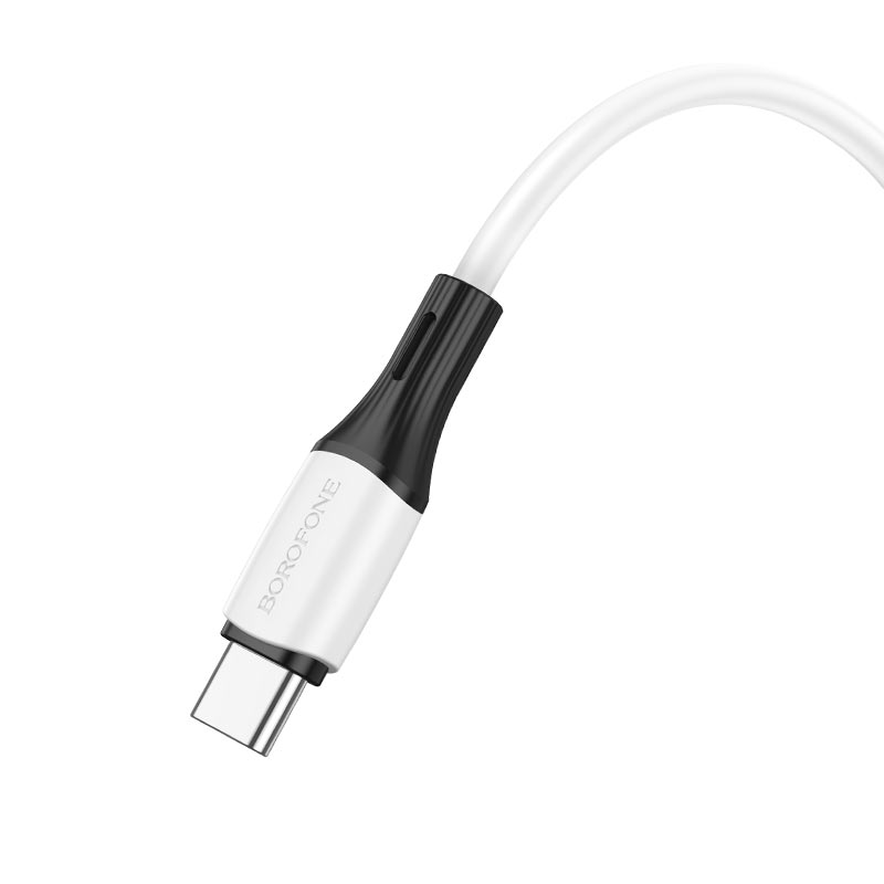 Дата-кабель Borofone BX79 USB - Type-C 1 м, белый