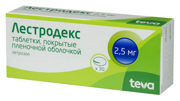 

Лестродекс таблетки 2,5 мг 30 шт.