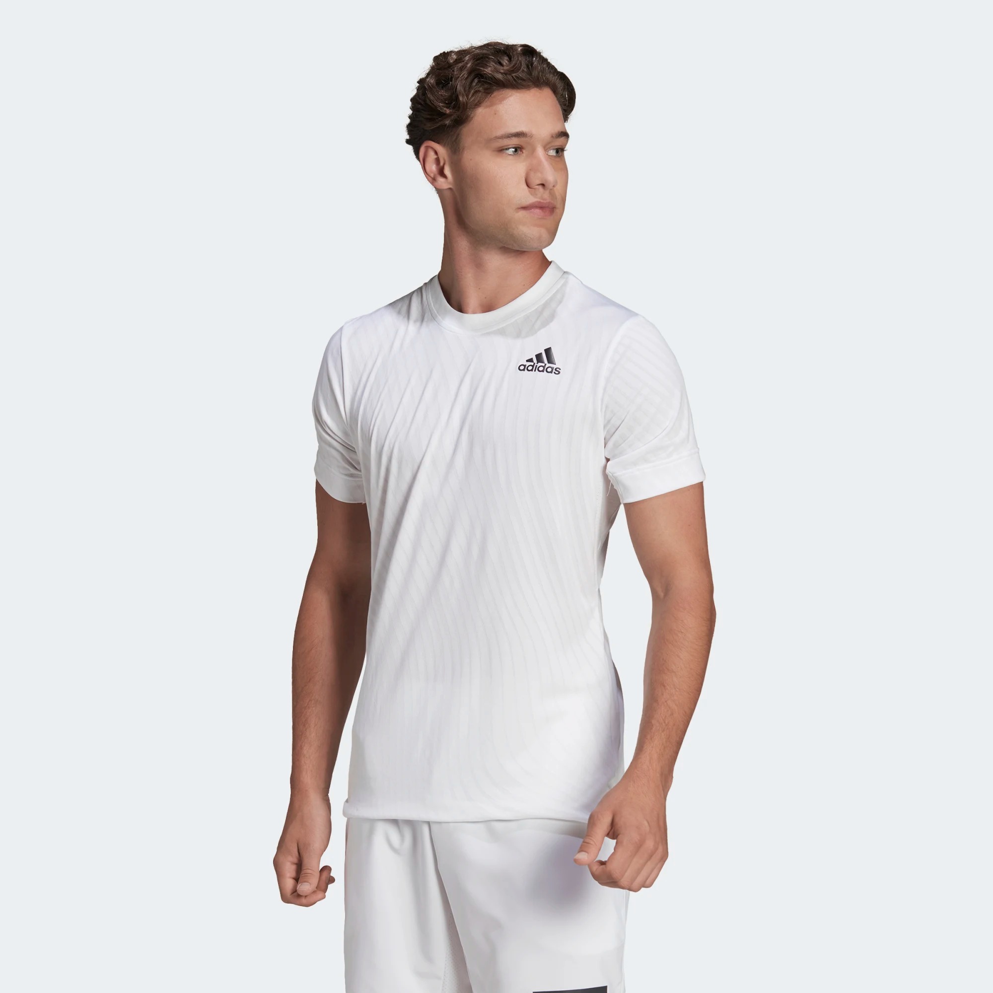 

Футболка мужская Adidas HB9144 белая 2XL, HB9144