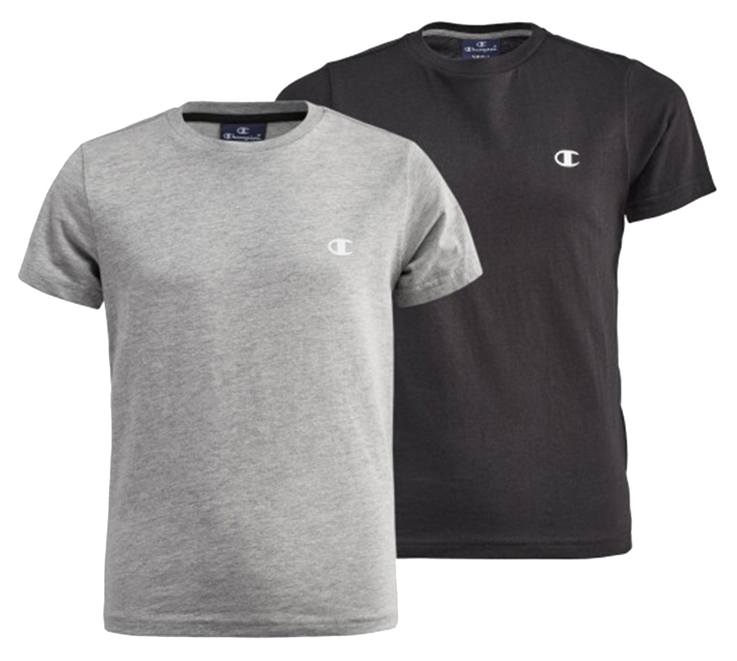 

Футболка детская Champion 2pack Crew-Neck, серый-черный, 140, 2 шт, 2pack Crew-Neck