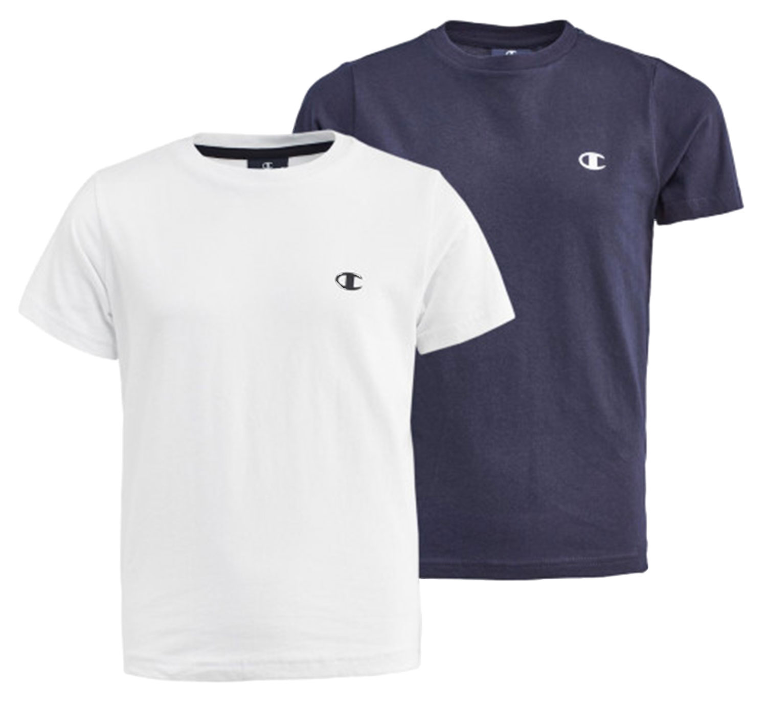 

Футболка детская Champion 2pack Crew-Neck, белый-синий, 110, 2 шт, 2pack Crew-Neck