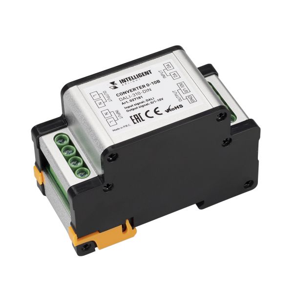 

INTELLIGENT ARLIGHT Конвертер 0-10В DALI-310-DIN, Черный