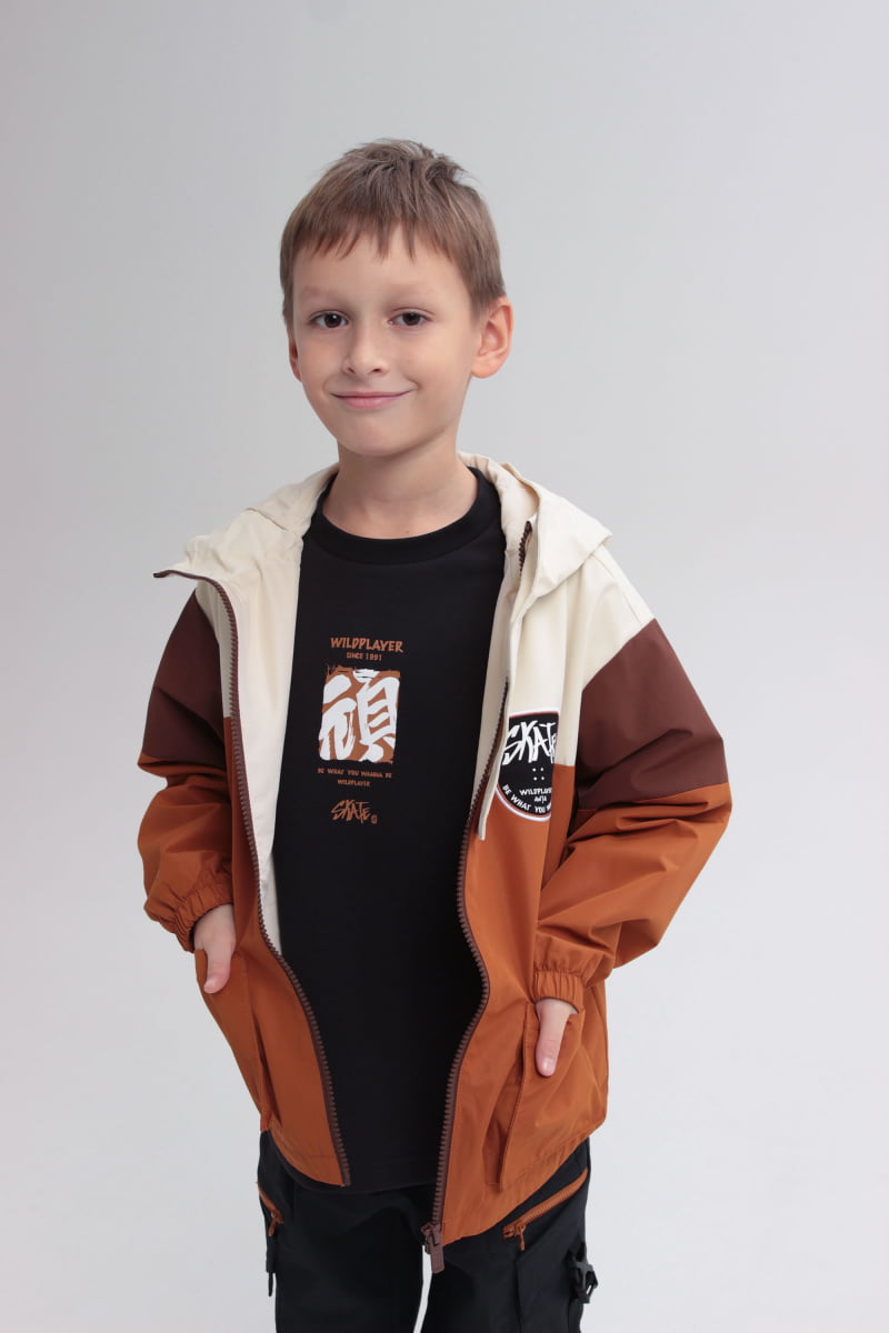 Куртка детская Anta Junior Player, Бежевый, 140 playtoday куртка джинсовая для мальчика city energy tween boys 12311087