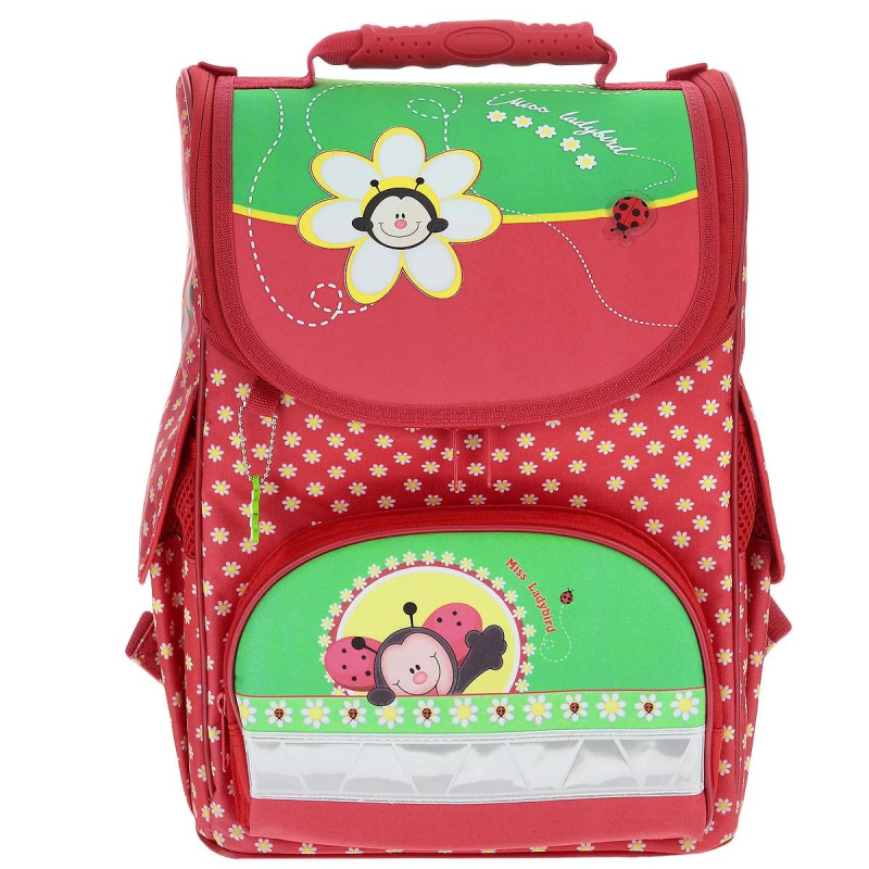 

Ранец Hatber Compact Божья коровка красный
