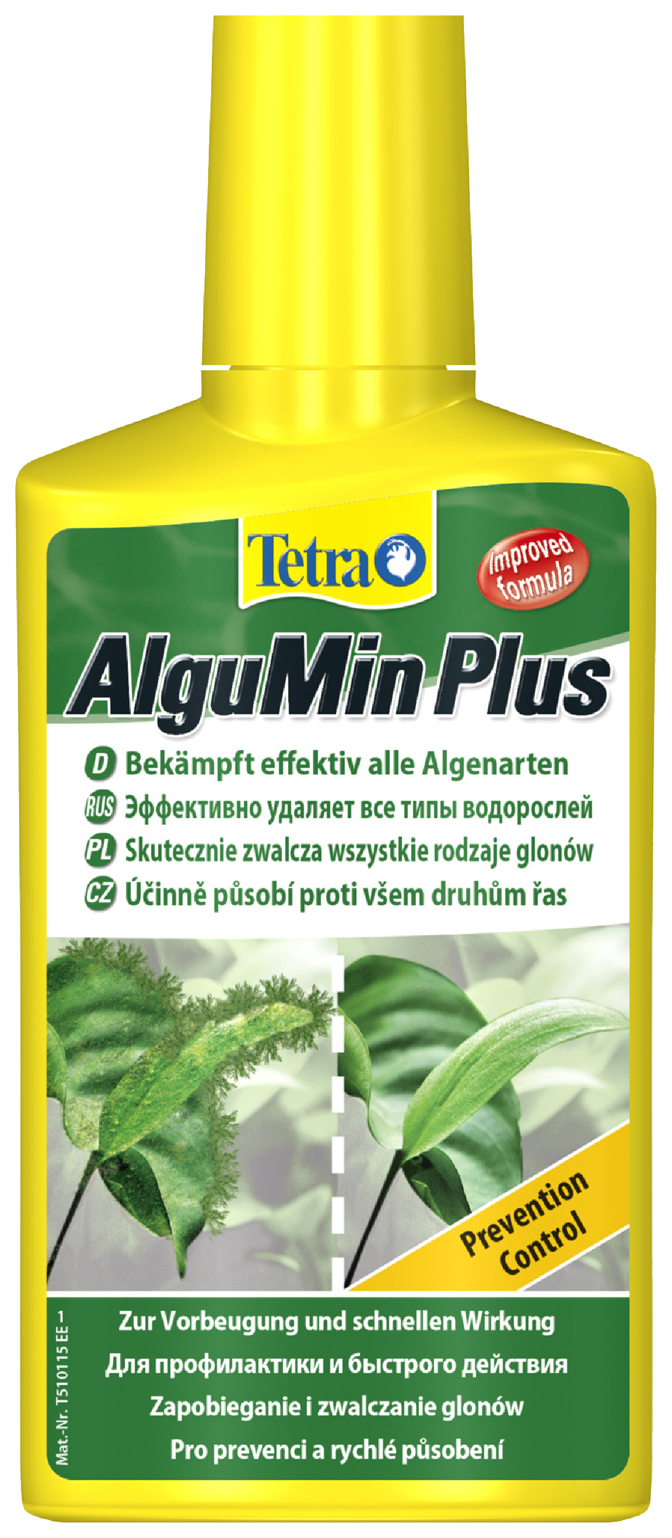 Средство против водорослей Tetra Algumin Plus для аквариума, 2 шт по 250 мл