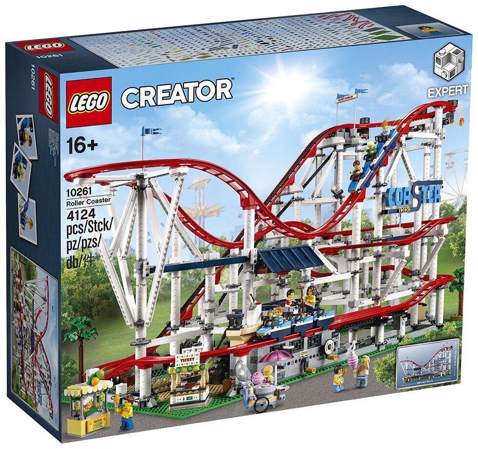 Купить Конструктор LEGO Creator 10261 Американские горки Roller Coaster,