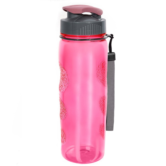 Бутылка для вoды Termico спортивная 600 мл розовая