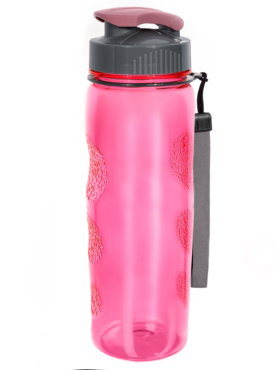 Бутылка для вoды Termico спортивная 600 мл розовая