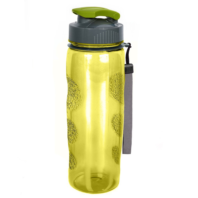 фото Бутылка для вoды спортивная "termico" 0,6 л, жёлтая
