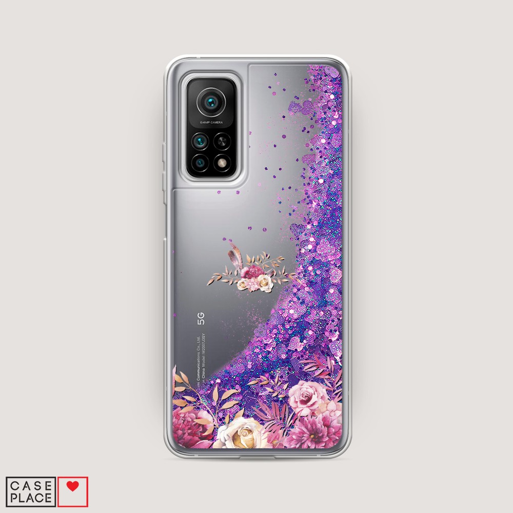 

Чехол Awog на Xiaomi Mi 10T Pro "Нежные розовые цветы", Разноцветный, 37792-1