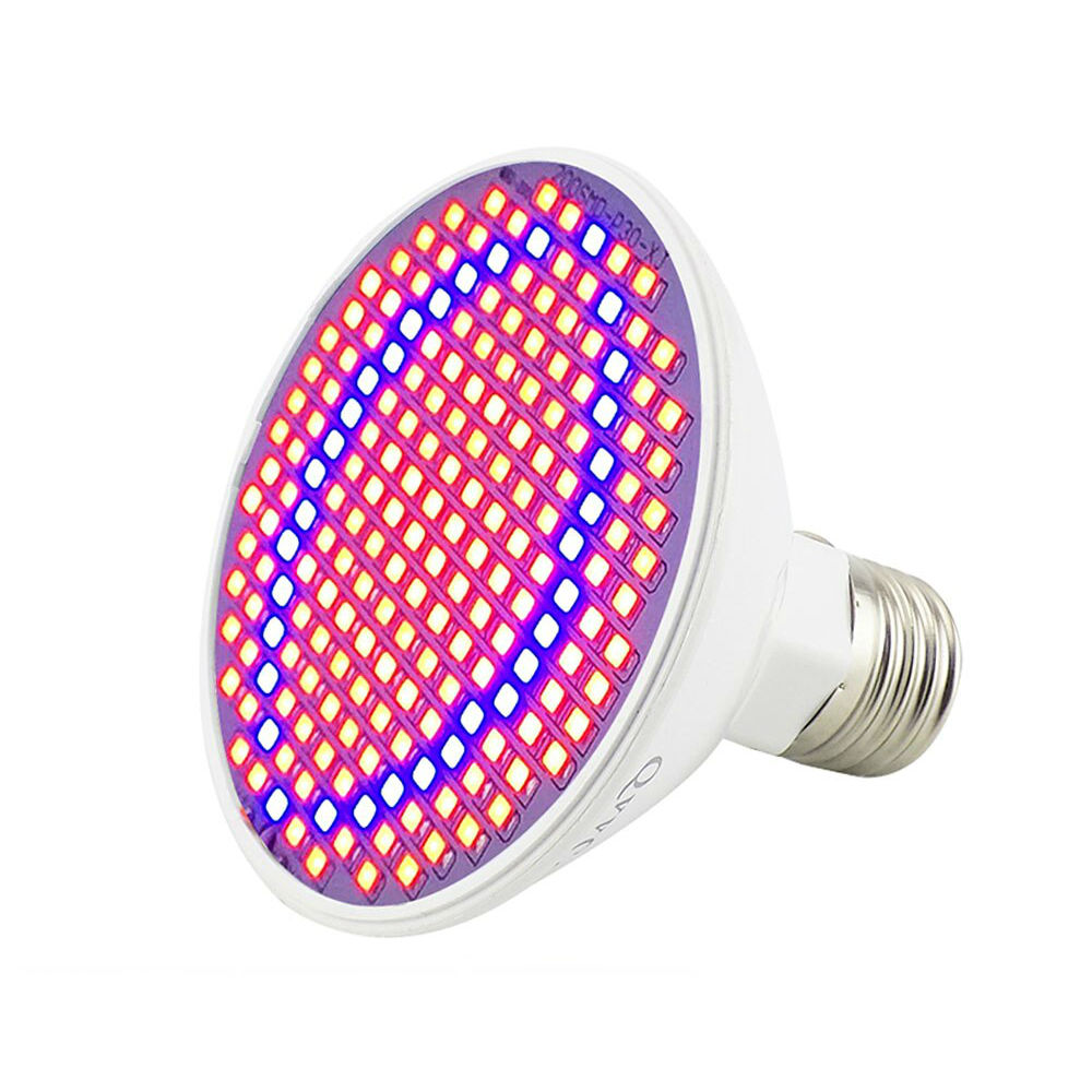 фото Фитолампа urm-fito-p27-200, е27, 200 led, 220 в, 7 вт, ip42