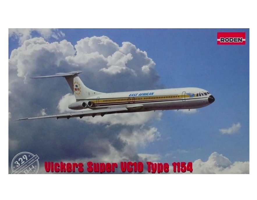 фото Rod329 самолт vickers super vc10 type 1154 roden