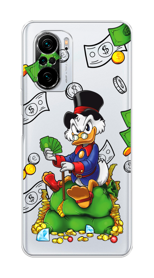 

Чехол на Xiaomi Poco F3/Redmi K40/Mi 11i "Scrooge Richness", Черный;синий;зеленый, 310950-1