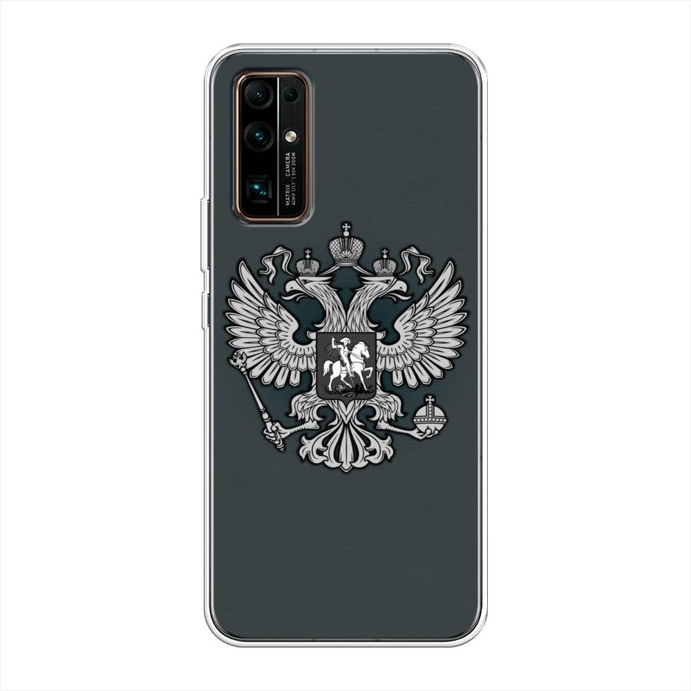 фото Чехол awog "герб россии серый" для honor 30