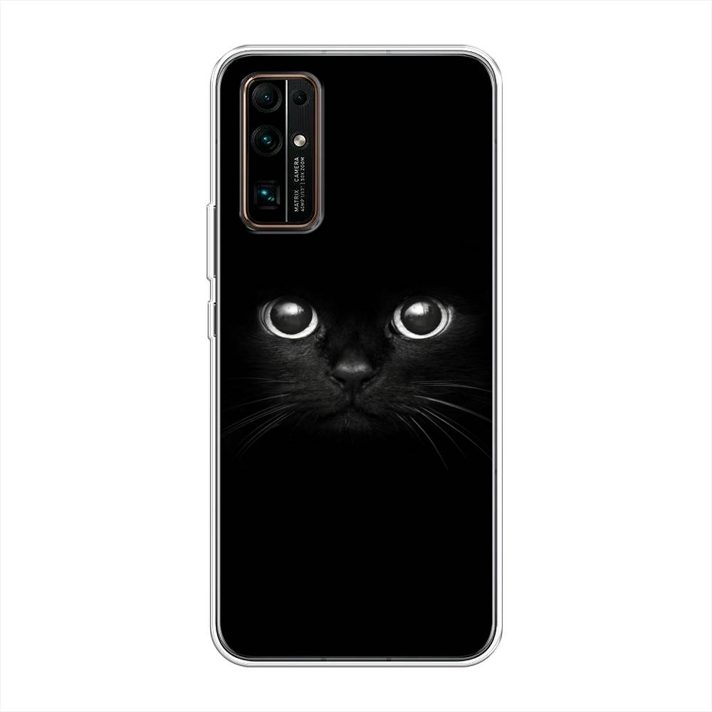 

Чехол Awog на Honor 30 "Взгляд черной кошки", Черный, 612150-1