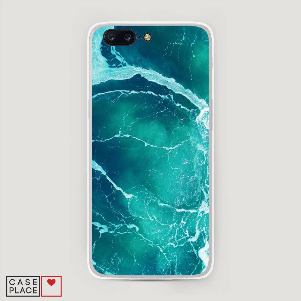 

Чехол Awog на OnePlus 5 / ВанПлас 5 "Изумрудный океан", Голубой;синий, 150250-4