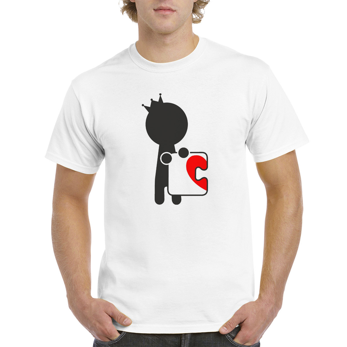 

Футболка унисекс CoolPodarok M0113856 белая 64 RU, Белый, M0113856