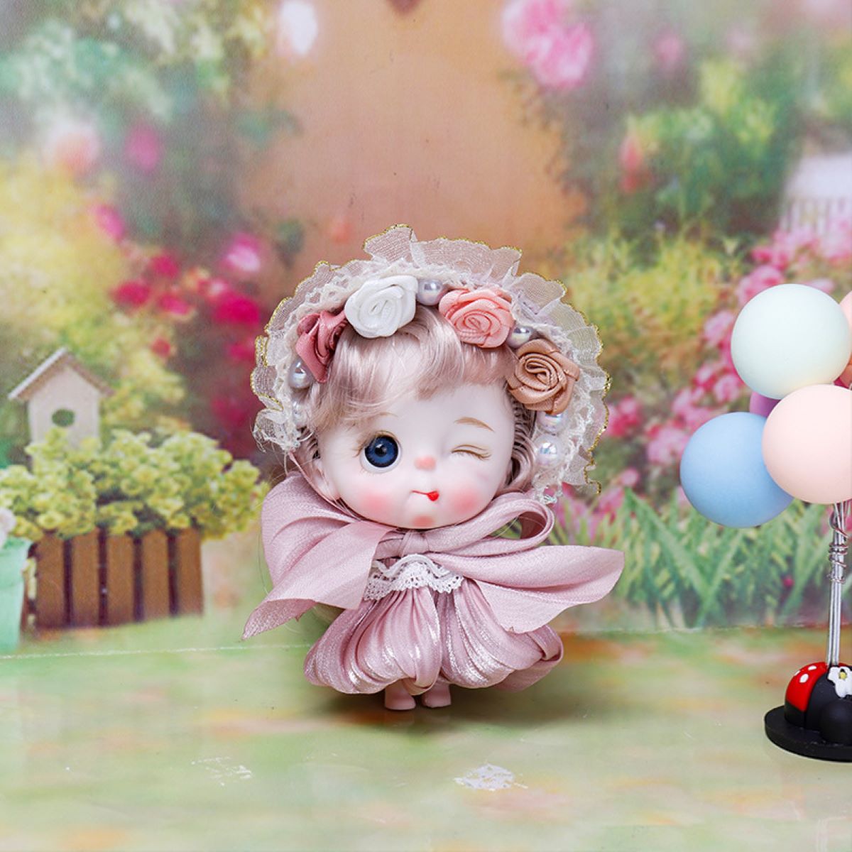 Куколка коллекционная Магия Кукол Цветочное чудо Удивительные глазки в подарочной уп