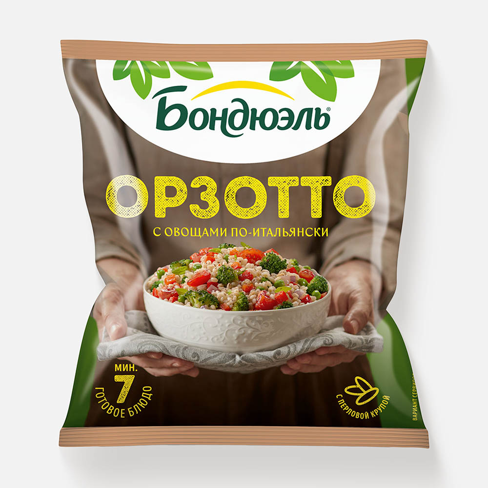 

Орзотто Bonduelle, с овощами по-итальянски, заморозка, 400 г