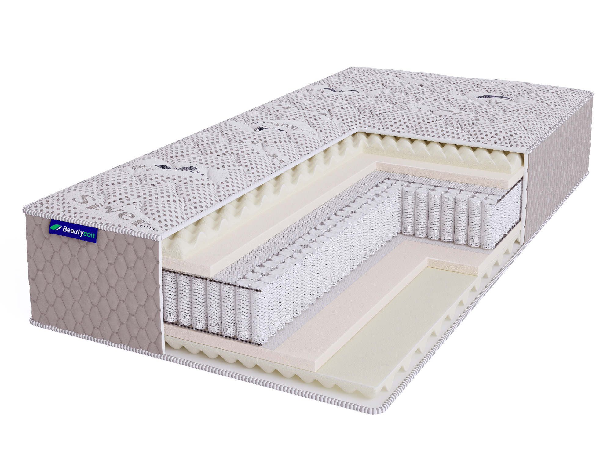 

Матрас Beautyson Sense Super Soft Lux S1200 160x195, Sense Super Soft Lux S1200