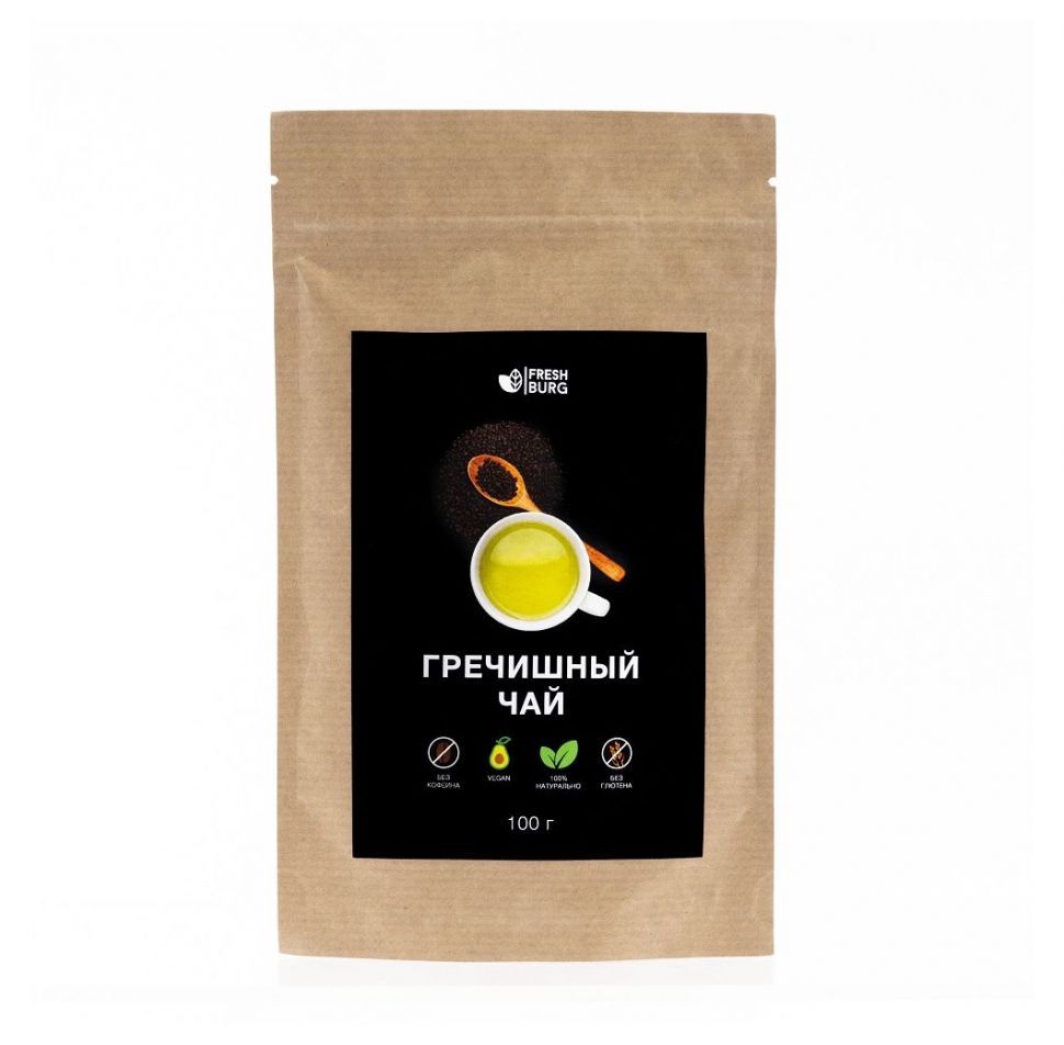 

Гречишный чай Premium Freshburg (без кофеина, для похудения) 100 г, FR00064P